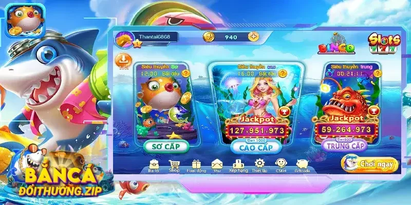 Cách chơi bắn cá đổi thưởng Letou cho các Newbie